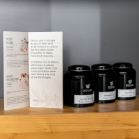 Tea and herbal infusions leaf pack for SPA