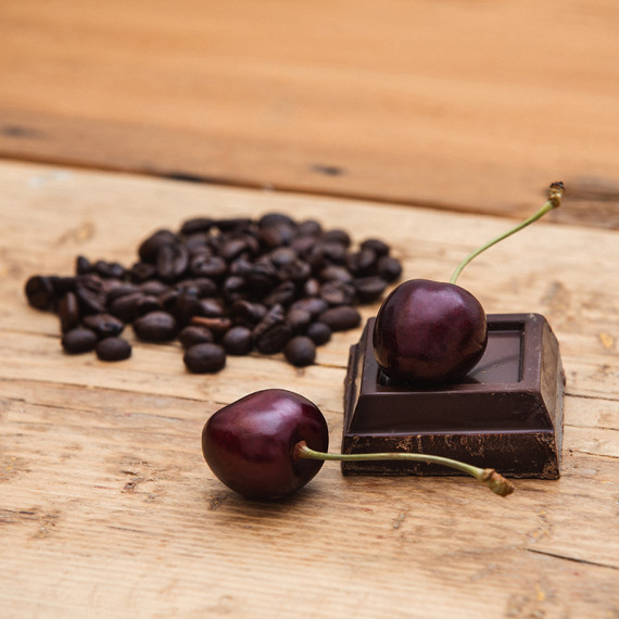 Coffee Almonds, Chocolate and Cherry