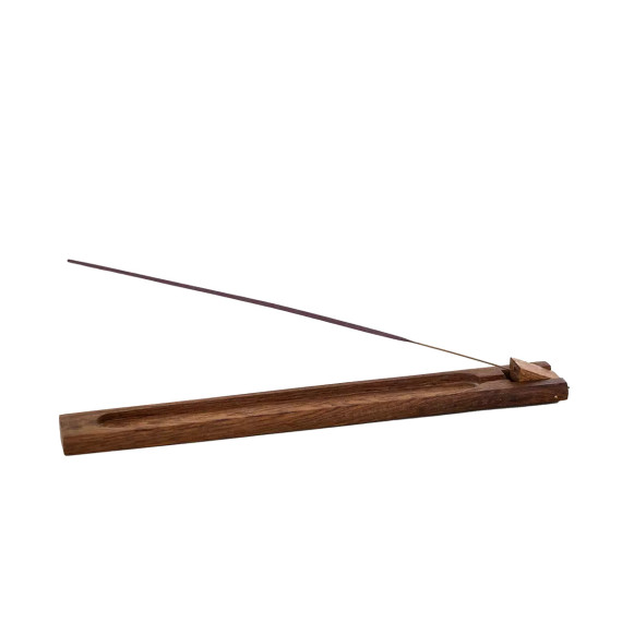 Wooden incense holder -adjustable-