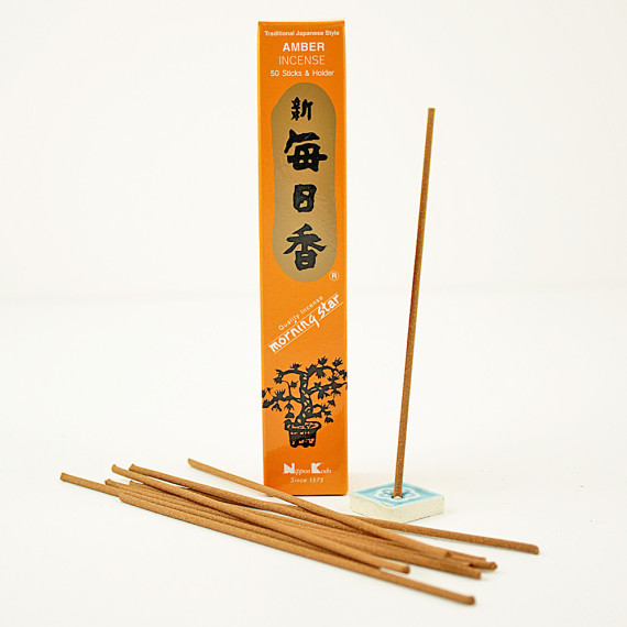Amber Japanese incense morning star