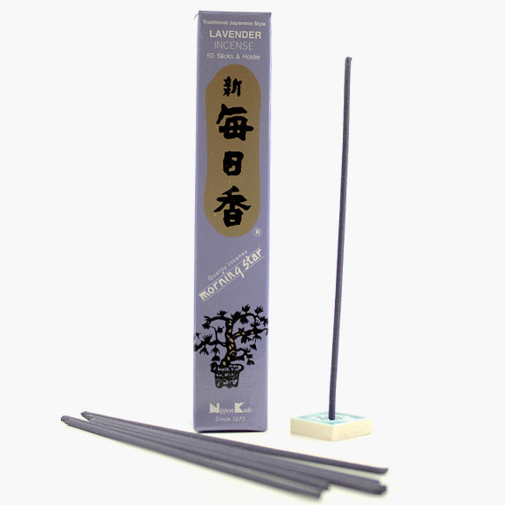 Lavendel japanische Räucherstäbchen Morning Star