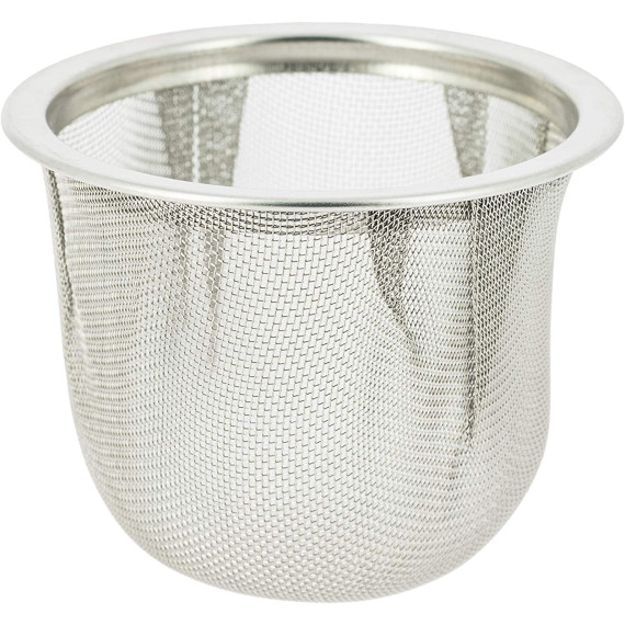Stainless steel filter for teapots and tea makers