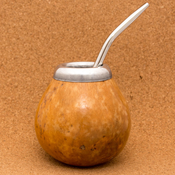 Mate gourd and straw for Mate